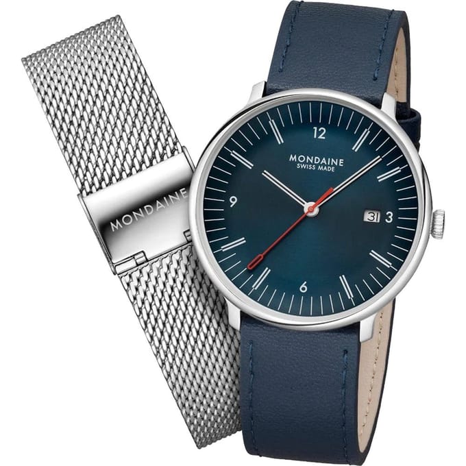 Mondaine Doppio MLE.41240.LQV.SET Doppio Set Horloge