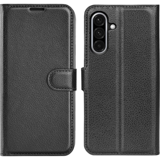 Comfycase Samsung Galaxy A36 Bookcase Hoesje Zwart