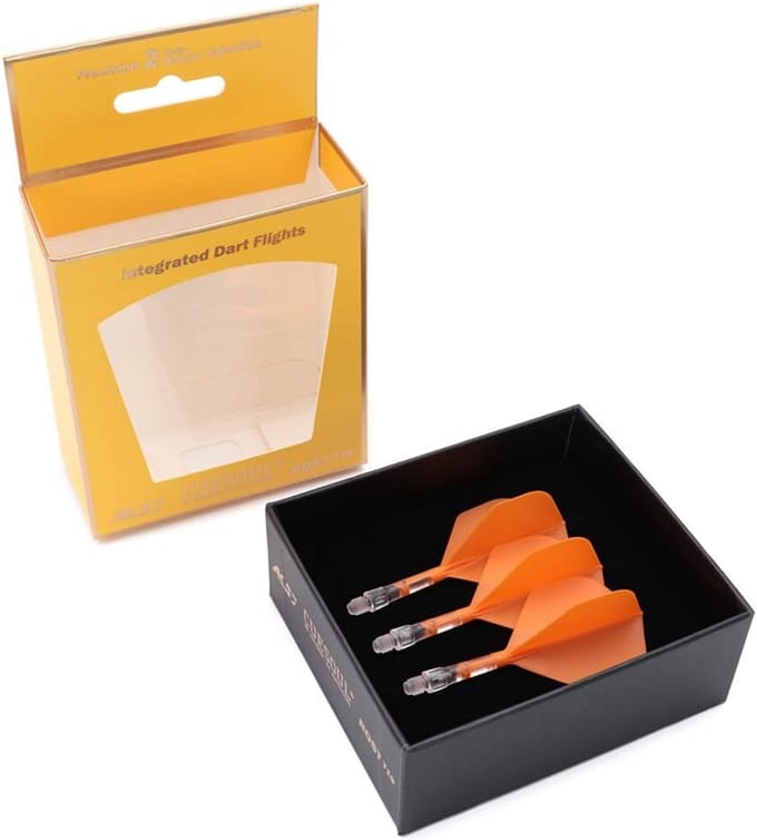 Geïntegreerde Dartpijlen Set Shaft en Flight Standaard Groot Vorm - 3 Stuks