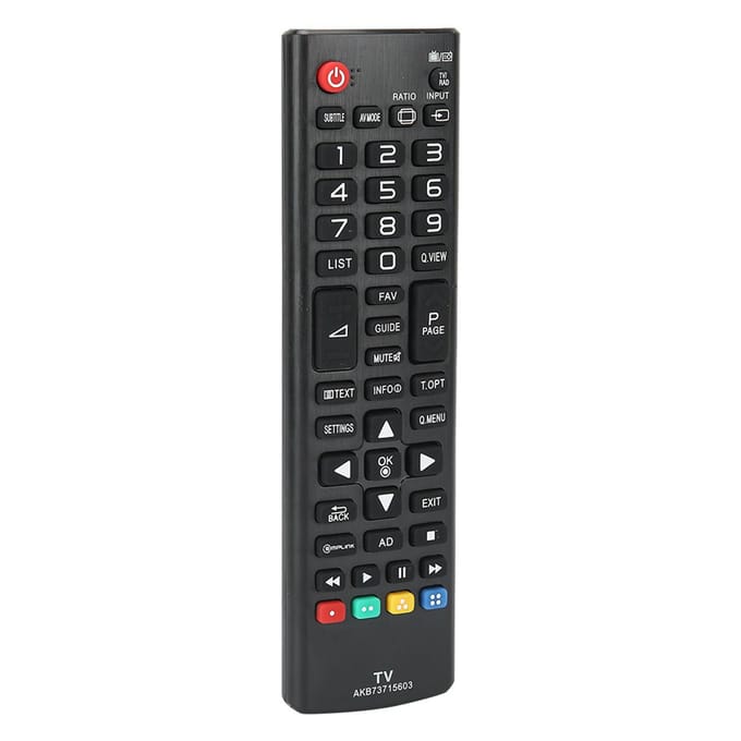 Universele afstandsbediening voor LG TV AKB73715603 LCD-televisie Vervangende afstandsbediening AKB73715603 black