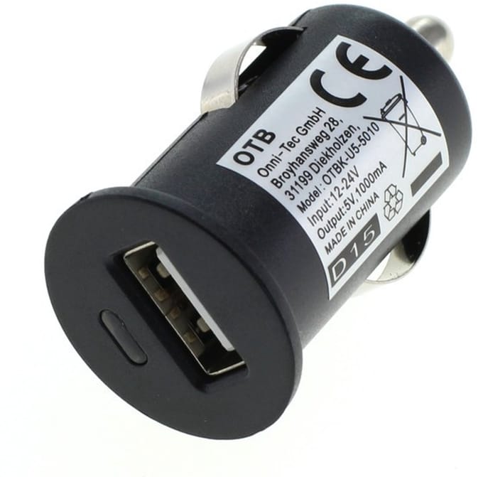 Autolader met 1 poort - compact - 1A / zwart