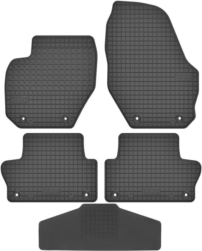 Max-Dywanik Serie - Auto Vloermat - Volvo XC60 2008-2017 - Rubber - Zwart