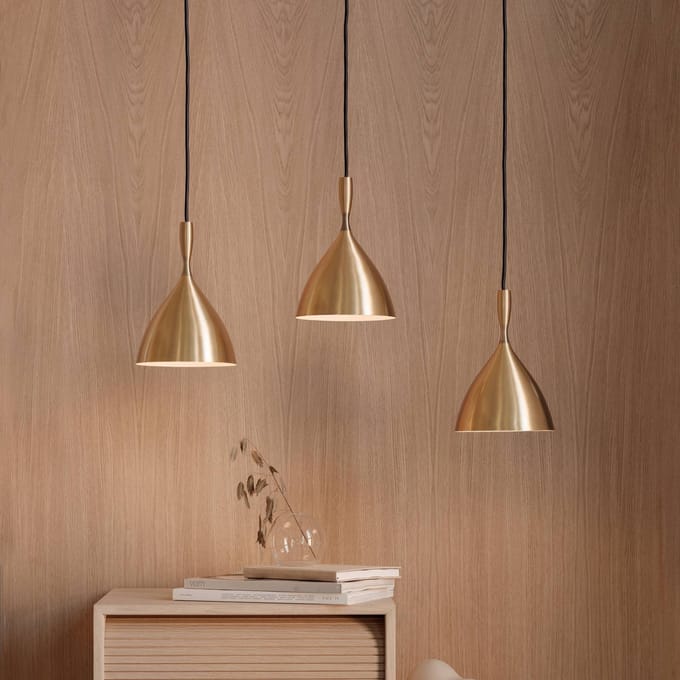 Northern Dokka pendellamp - brass