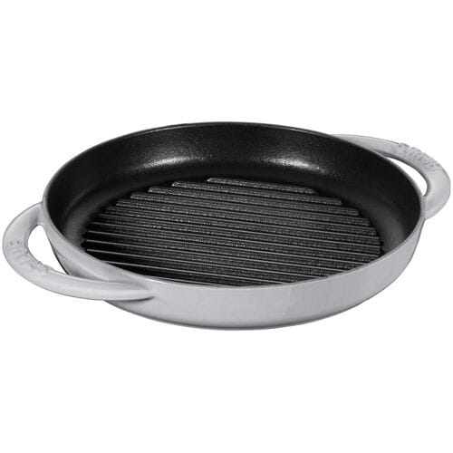 STAUB GRILL PANS - Pure Grill - Ø 230mm - Gietijzer - Grafietgrijs