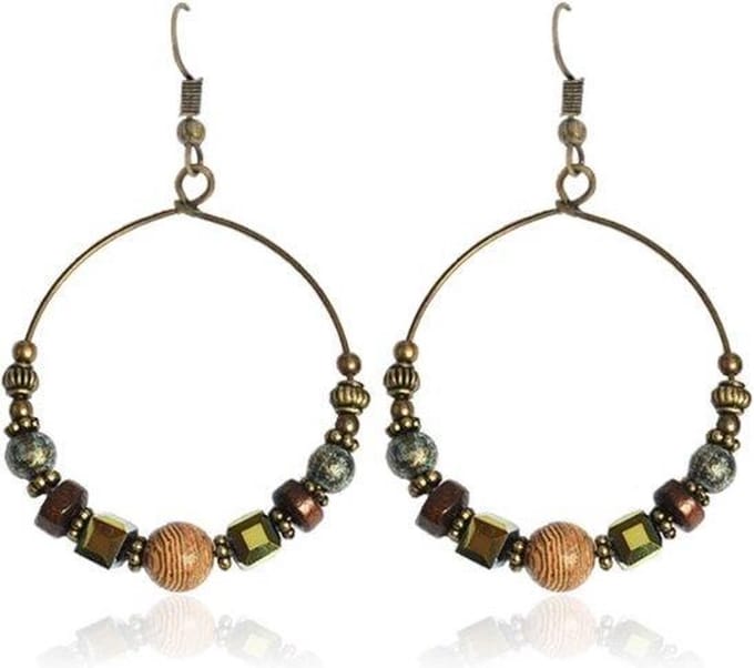Jomide Oorhangers Trendy Drop steen - Dames