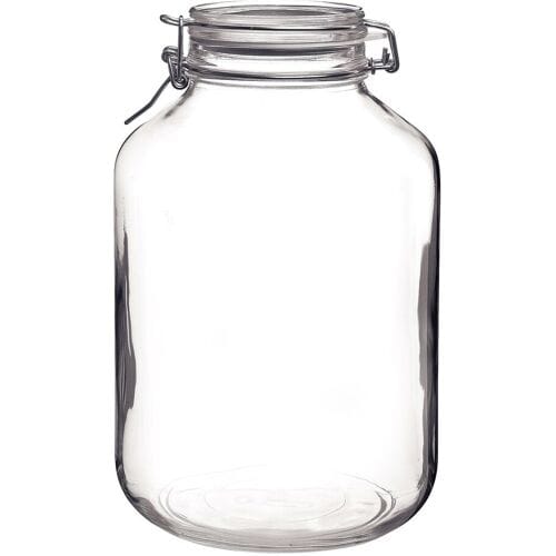 GGM Gastro (6 Stück) Einmachglas Bormioli Rocco - DUBLIN - 5 Liter - mit Bügelverschluss