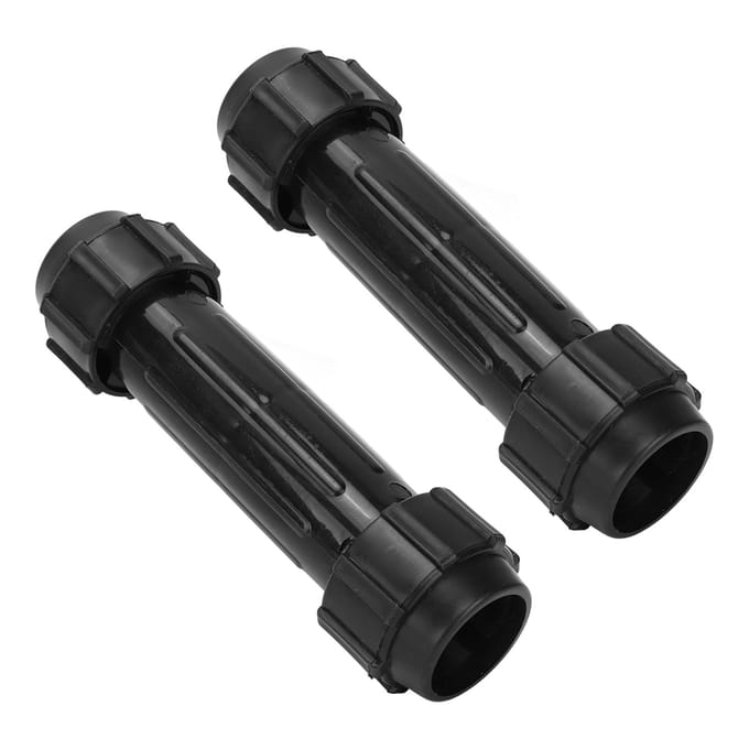 Kajak peddel connector 2 stuks plastic roeiriemen schacht connectoren voor opblaasbare boot stand-up peddel gray