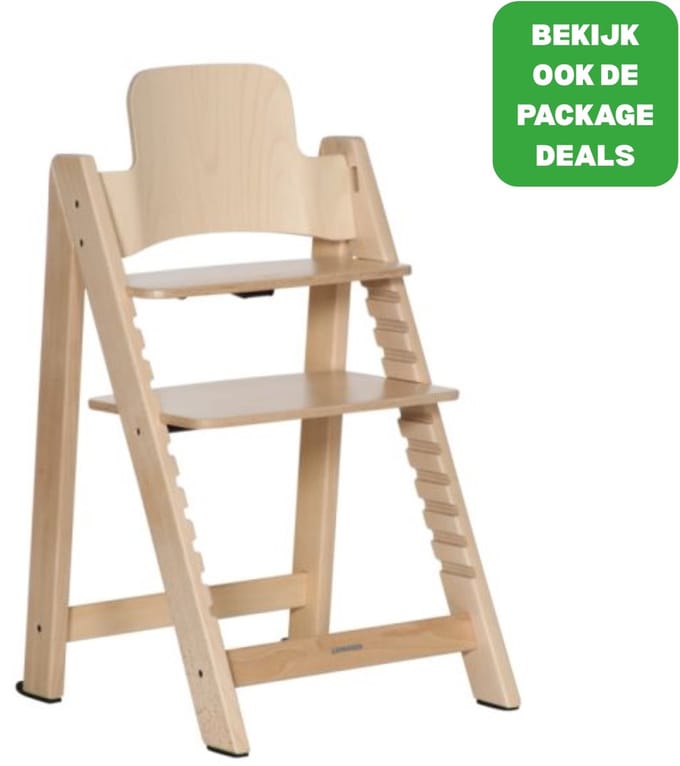 Kidsmill Up! Kinderstoel Beukenhout - Naturel