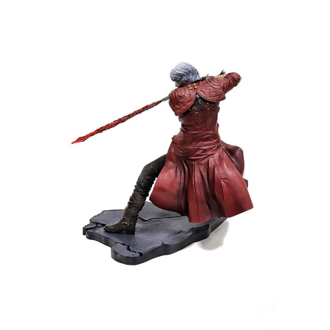 25cm Game Devil May Cry Karakters Dante Nero Beeldje Actiefiguur Model Speelgoed no box black