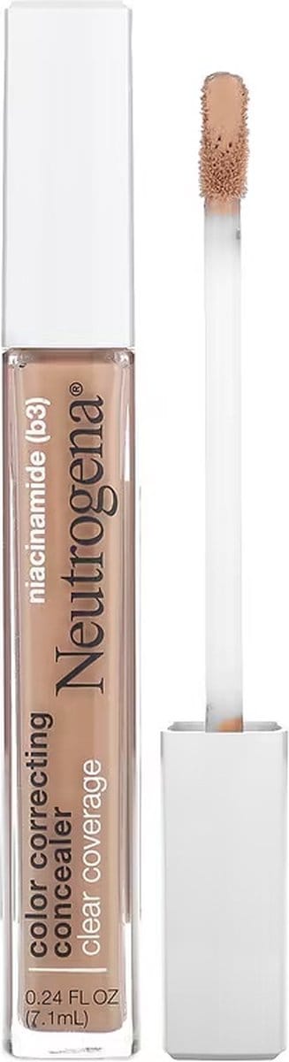 Neutrogena, kleurcorrigerende concealer met heldere dekking, Peach (donkere vlekken)