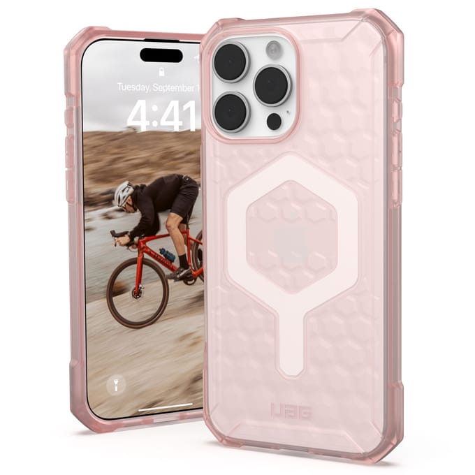 UAG - Essential Armor Mag geschikt voor iPhone 16 Pro Max Hoesje - rose pink