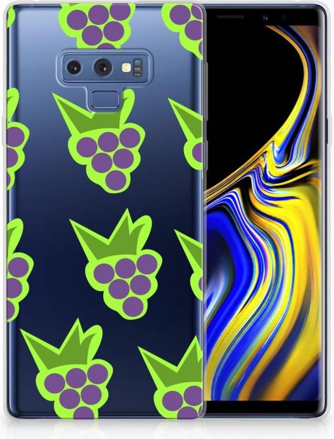 Samsung Galaxy Note 9 Siliconen Case Druiven