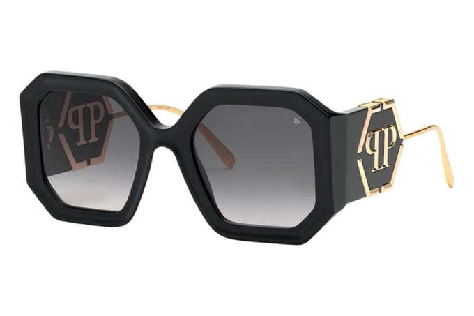 Philipp Plein SPP067 0700 Zonnebril - Dames - Zwart