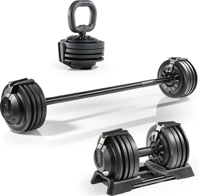 #DoYourFitness halter verstelbaar 24kg zwart