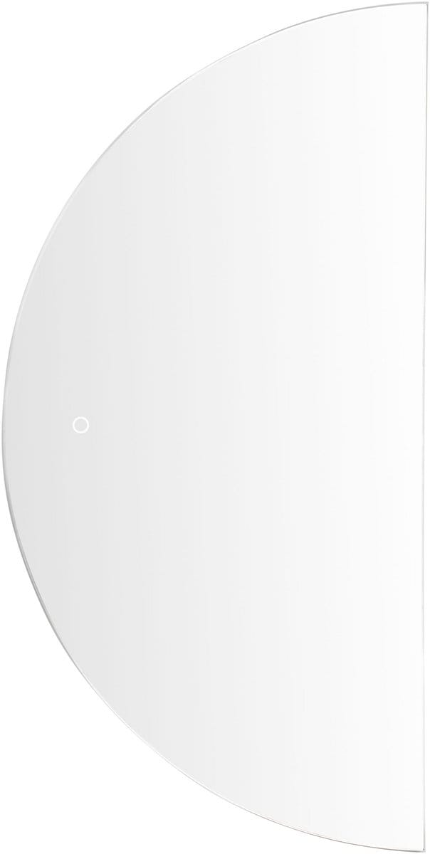 LOUE - Wandspiegel met LED - Zilver - 50 x 100 cm - Glas