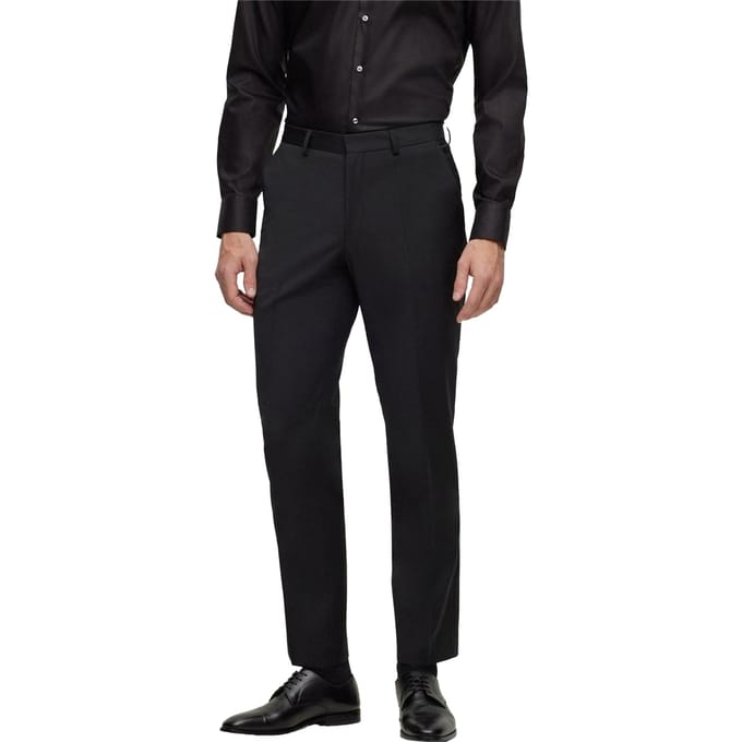 Boss Rechte broek heren Leon (Zwart)