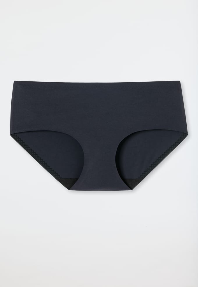 SCHIESSER Invisible Soft dames panty slip hipster (1-pack) - zwart