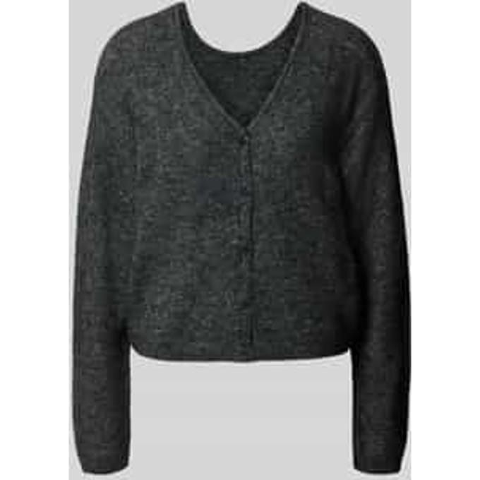 Regular fit gebreid jack met alpaca-figuur model 'Milania Hope'