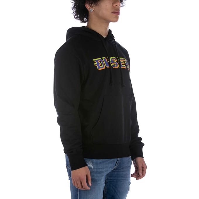 Diesel Sweatshirt S-Ginn Capuchon K27 Zwart