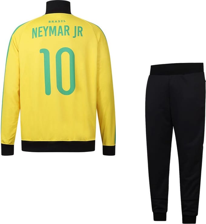Neymar Brazilie Trainingspak Thuis - Kind en Volwassenen-M
