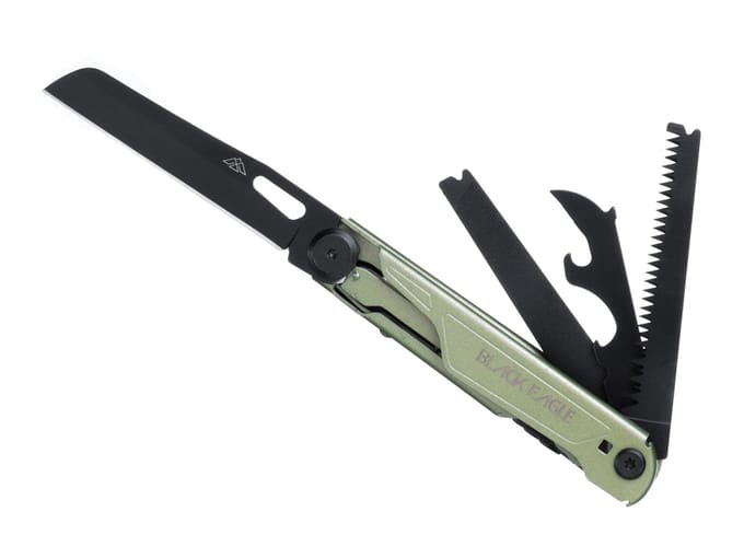 Black Eagle Bryce Forest Green Multiknife