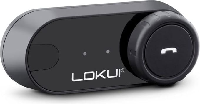 Lokui K30 Motorcommunicatie - intercom voor bikers - universeel - waterbestendig