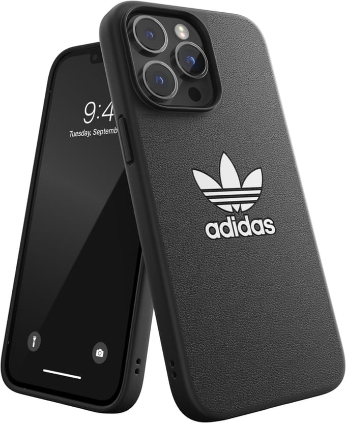 adidas Moulded Case BASIC hoesje voor iPhone 14 Pro Max - Zwart