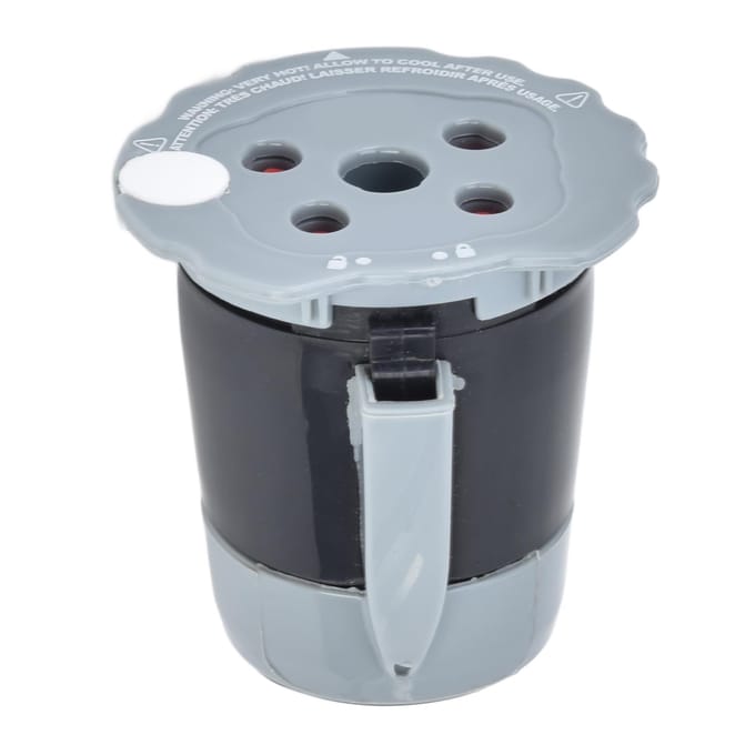 Koffiefilter Universeel Herbruikbaar ABS Roestvrij Staal Multi Stream Technologie voor Capsulekoffie gray