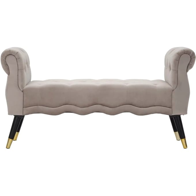Bankje Paris Grigia/gold 120×40×60 cm