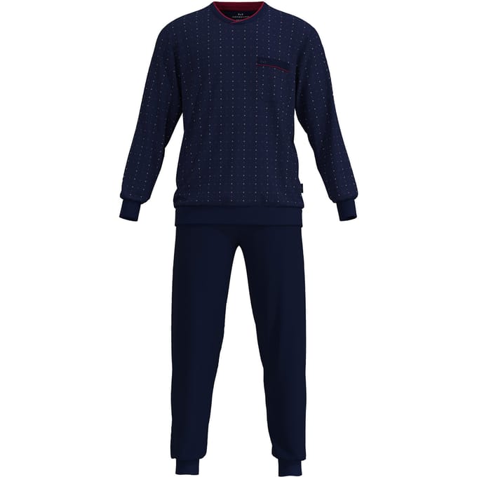 Gotzburg V-hals Biezen Pyjama's
