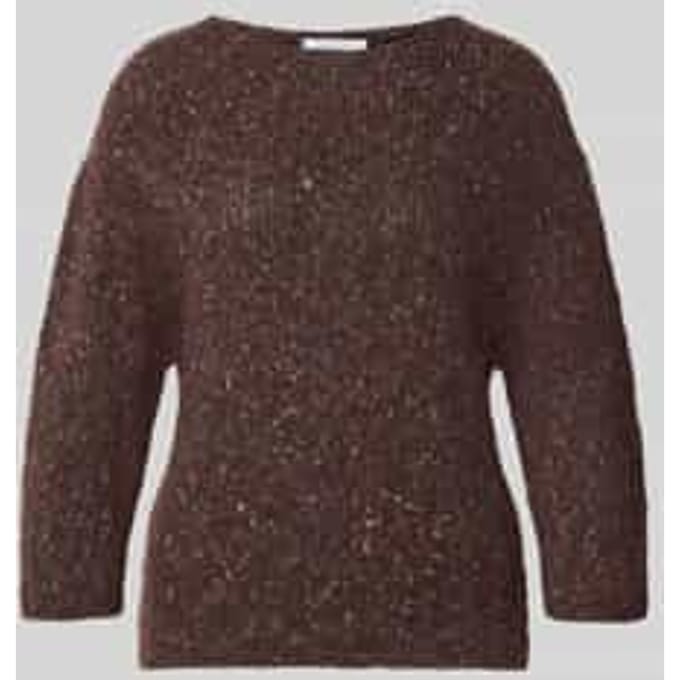 regular fit trui in brei-look