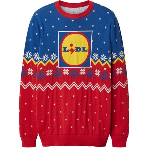 Heren kersttrui (Lidl-logo, M)