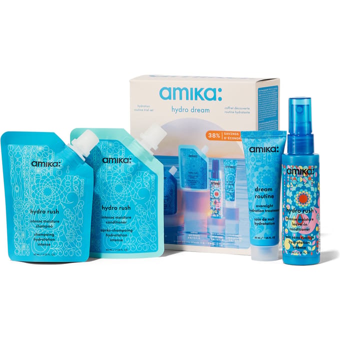 Amika Hydro Dream Hydration Routine Trial Set