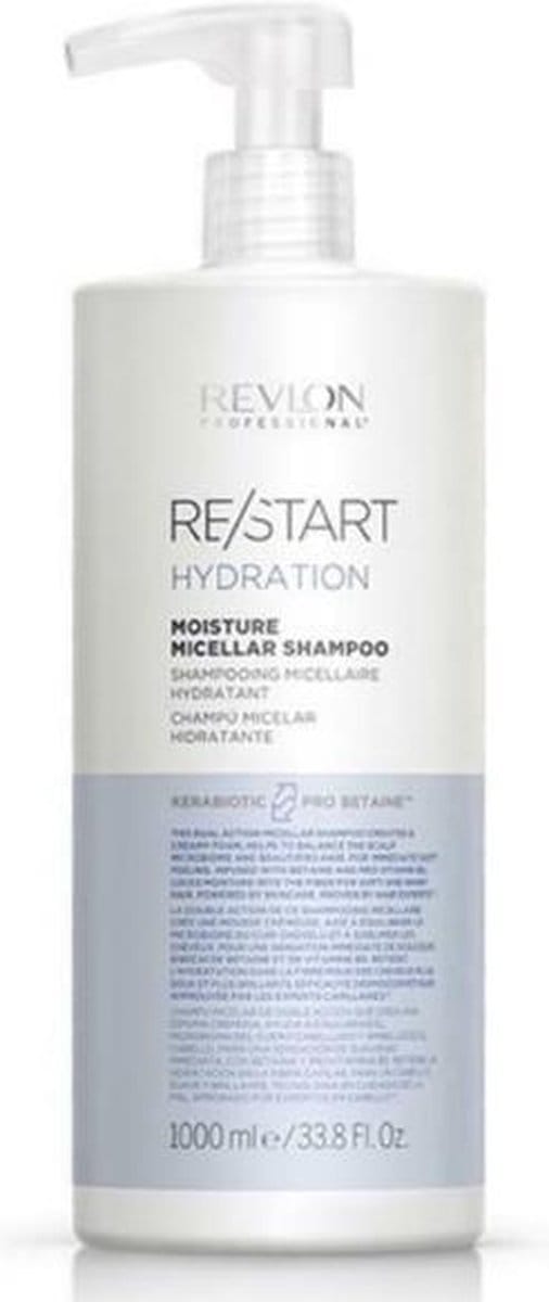 Revlon Professional Hydration Moisture Micellar Shampoo Basic Dames 1000 ml