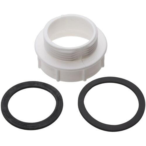HAAS plastic reducer from drain valve to siphon, 11/2" IT to 11/4" ET 2924