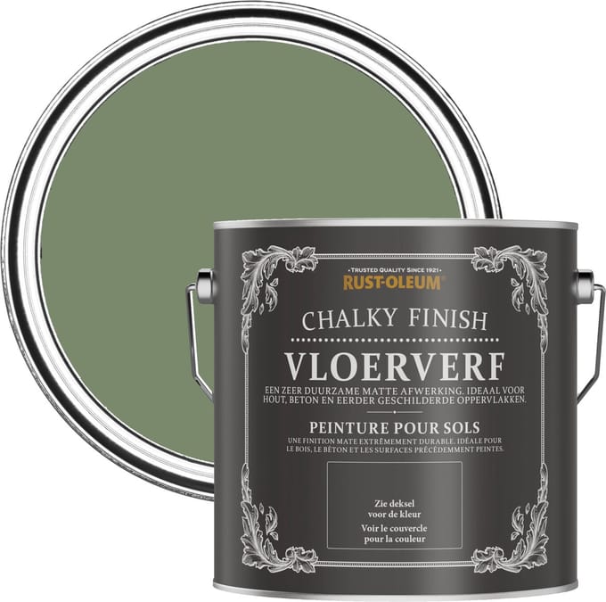 Rust-Oleum Groen Vloerverf - Struikgewas 2,5L