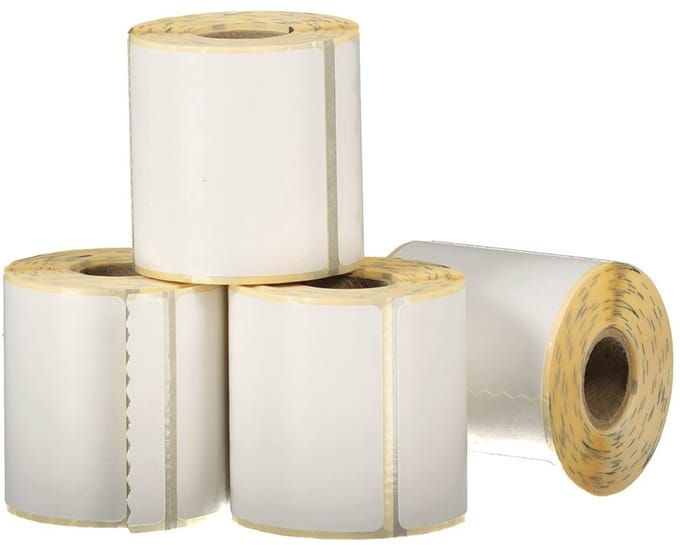 Zebra Polypro 4000d Dt-coating Adh-label Wit