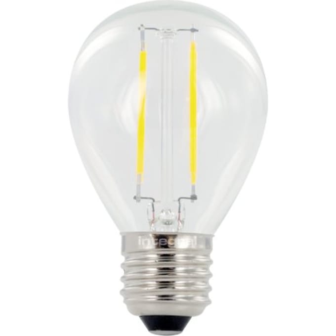 Integral LED lamp filament kogel E27 1.8W 250lm 2700K