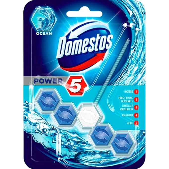 Domestos Hygiene Power 5 Wc-blok - Oceaan