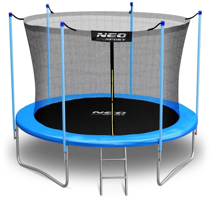 Neo-Sport Serie - Tuin Trampoline - 8ft/252cm - Met Net En Ladder