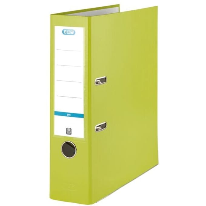 Elba Smart Pro, A4, Ronde ring, Polyacrylaat, Doos, Polypropyleen (PP), Groen, 600 vel, 8 cm