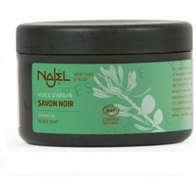 Najel - Organic Argan Oil Black Soap 180g