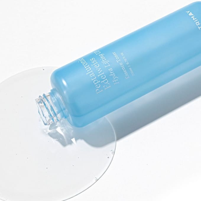 Trimay Peptaluronic Edelweiss Hydra Lifting Essence Toner blue