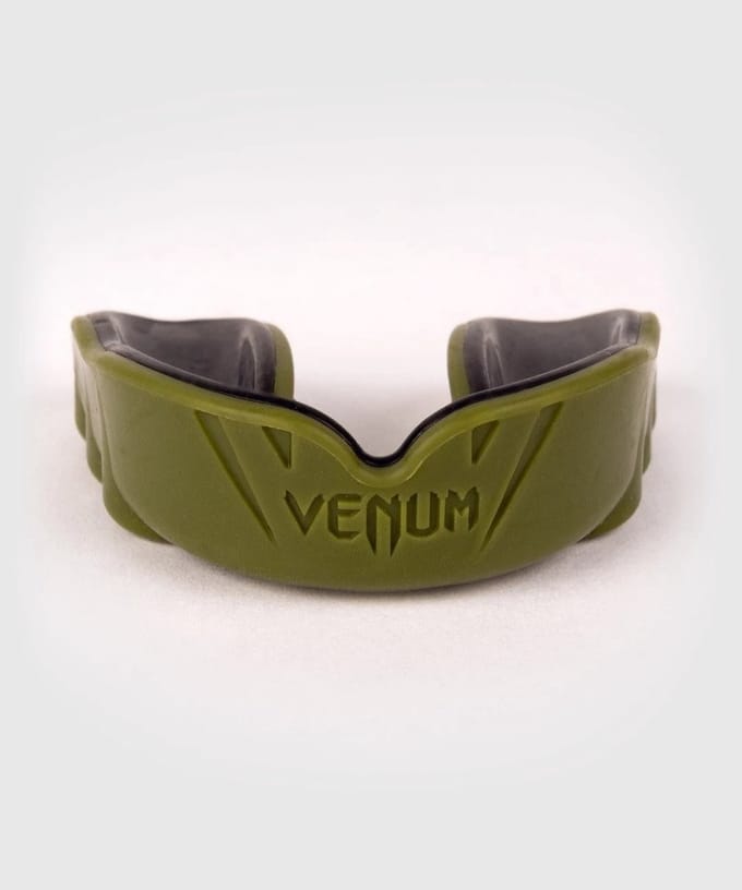 Venum Challenger Gel Bitje Volwassenen - Khaki Zwart