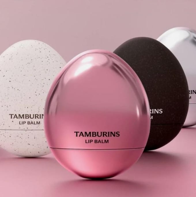 [TAMBURINS] Eierlippenbalsem (ROZENHOUTIG) 5g white