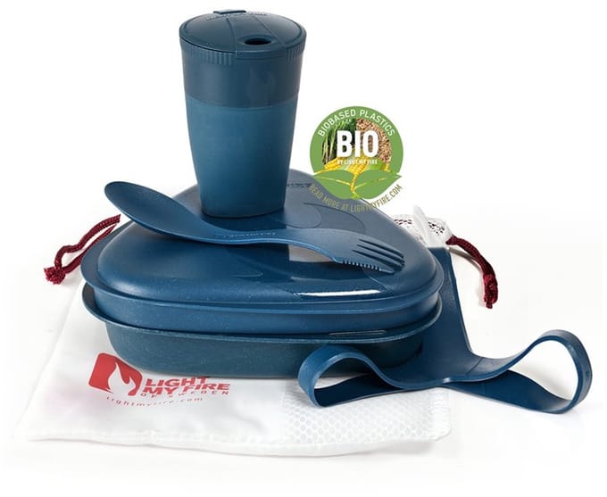 Light My Fire Messkitt Bio hazy blue - camping servies set