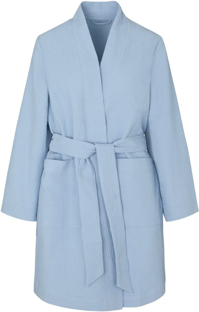 Hunkemöller Waffle Bathrobe Blauw