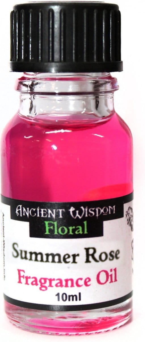 Geurolie voor Aroma Diffuser - Zomer Roos - 10ml - Geurverspreider