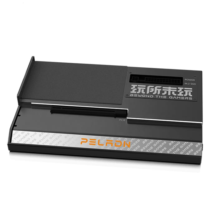 Station d'accueil GPU externe portable compatible avec les cartes graphiques d'interface PCIEX16 40 Gbit/s graphiques 1 black