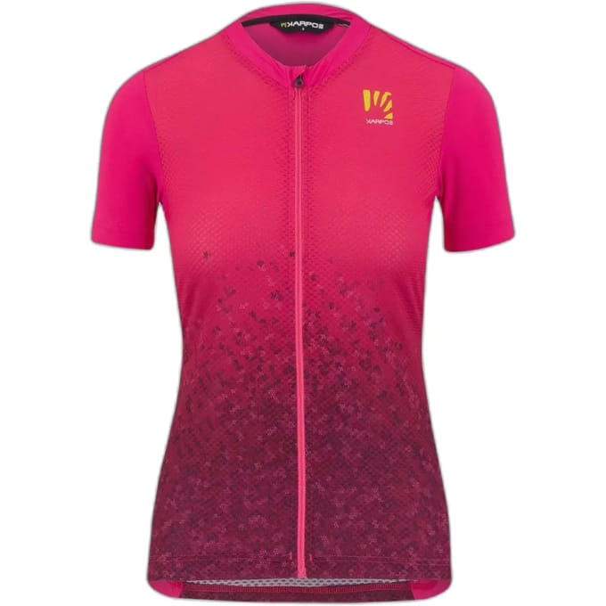 Karpos Verve Evo Korte Mouw Wielertrui Roze S Vrouw